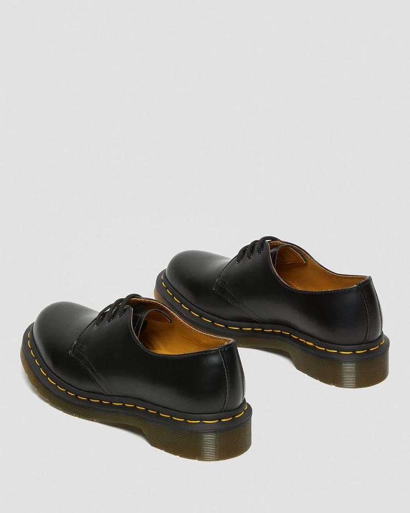 Zapatos Oxford Dr Martens 1461 Smooth Cuero Mujer Negros | MX 423YXF